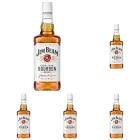 Jim Beam Bourbon Kentucky Straight Whiskey 70cl (Pack de 5)