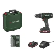 Atornillador recargable PABS 20-Li G8, 20 V con batería.