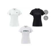 Camiseta para mujer Umbro en 3 modelos (tallas S a XL)