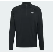 Camiseta essentials tech con cremallera hasta el pecho trébol
