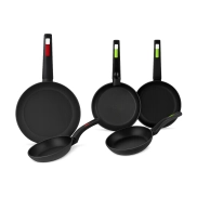 Set de Sartenes Monix Green y Sunset - Lotes 18 a 26 cm