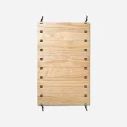 Trolley All Road Quechua: Mesa de camping de madera