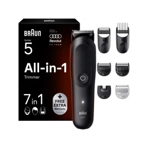 Recortadora 7 en 1 Braun Series 5 AIO5520: barba, pelo, cuerpo