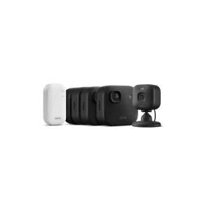 Sistema de 4 cámaras Blink 2K+ exterior y Mini 2K+ negro