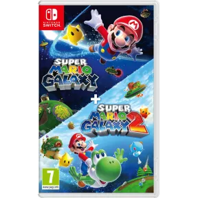 Mario Galaxy y Mario Galaxy 2 en versión física para Switch