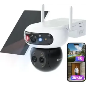 Cámara Exterior WiFi Solar EZVIZ para Vigilancia