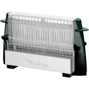 Tostador Moulinex Clásico 4 Rebanadas, 760 W, Inox y Negro
