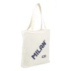 Bolso shopper beige colección goma de Milán