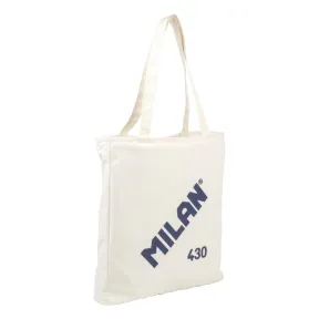 Bolso shopper beige colección goma de Milán