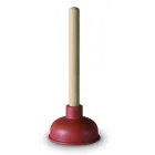 Desatascador de Goma Anzapack 853914S con Mango de Madera