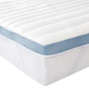 Colchón Topper de Espuma Viscoelástica 80 x 190 cm, Amazon Basics