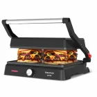Plancha 2 en 1 Taurus 2600W con Termostato y Apertura 180°