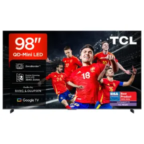 TCL 98Q8C 98" Smart TV 4K HDR10+ QD-Mini LED 5.000 Nits