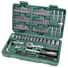 Juego de llaves y destornilladores Mannesmann M29166, 130 Piezas