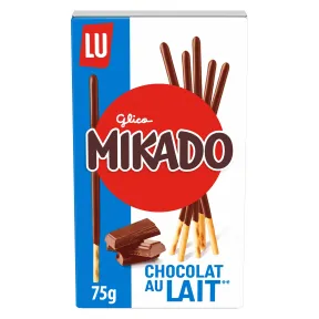 Palitos de Galleta con Chocolate con Leche Mikado LU, 75 g