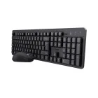 Teclado y Ratón Inalámbrico Español Trust Ymo II, Negro
