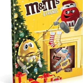 Calendario M&M's y Amigos para el Adviento