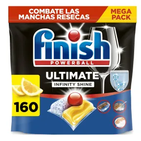 Pastillas para lavavajillas Limón 160 - Finish Ultimate Shine