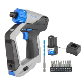 Dremel 12V Kit Atornillador-Taladro Sin Cable y Nível Láser