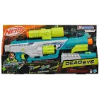 Nerf Deadeye, Lanzador de 24 Dardos con Culata-Escudo