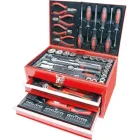 Herramientas Mannesmann: Caja de 155 piezas equipada