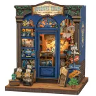 Kit de Bricolaje 3D: Casa de Muñecas Solis Book Nook 2x1