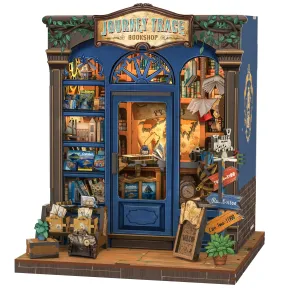 Kit de Bricolaje 3D: Casa de Muñecas Solis Book Nook 2x1