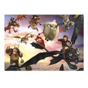 Puzzle de dragones infantiles 100 piezas Schmidt Spiele