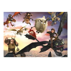 Puzzle de dragones infantiles 100 piezas Schmidt Spiele