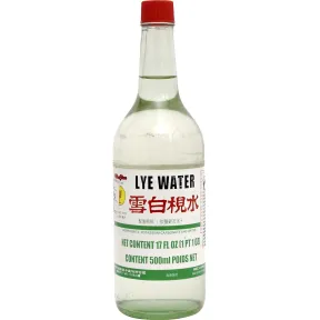 Agua de Lejía Alimentaria Mee Chun - 500 ml Lye Water