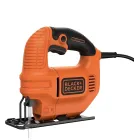 Sierra de calar BLACK+DECKER 400W, bisel 0-45°, 3000 rpm