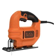 Sierra de calar BLACK+DECKER 400W, bisel 0-45°, 3000 rpm