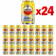 Pack de 24 Cerveza Limón AMSTEL Radler 33 cl