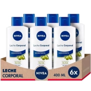 Pack ahorro NIVEA - 6 Leches Corporales Aceite de Oliva