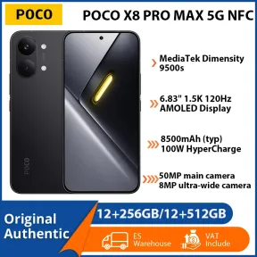 Poco X8 Pro Max 5G Naranja 12GB RAM y 256GB ROM