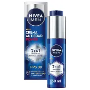 Crema facial NIVEA MEN POWER: antimanchas y antiarrugas FPS 30