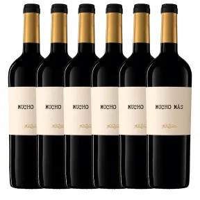 6 Botellas de Tempranillo y Shiraz - Mucho Más Tinto