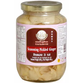 Escabeche Blanco de Jengibre Tailandés Leng Heng 450g