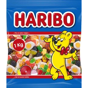 Caramelos de goma - Haribo Cocktail - 1 kg