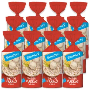 Tortitas de Arroz Integral 130g Bicentury - Compra Recurrente