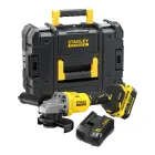 Mini-Amoladora BRUSHLESS 18V V20 de STANLEY para Profesionales