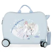 Maleta Rígida Infantil Azul Frozen, 50x38x20 cm, 38L