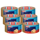Cinta de embalaje marrón Tesapack STRONG PAPER - 6 rollos