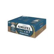 Amstel Gold 00: 24 latas de cerveza tostada sin alcohol 33 cl