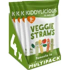 Veggie Straws Kiddylicious | 4 Paquetes de 48g