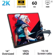 Monitor IPS portátil ZSUS 14" 2K