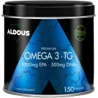 Cápsulas Premium Omega 3 - 150 cápsulas de 1000 mg EPA y 500 mg DHA