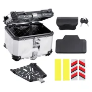 Baúl Impermeable para Motocicleta 45L con Cerradura y Cojín