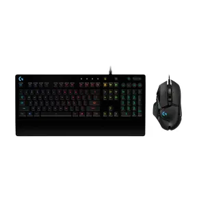 Logitech G G502 HERO y G213 Prodigy: Combo Gaming RGB