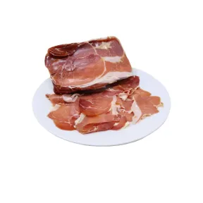 Jamón curado loncheado a 9.10€/kg + chorizo ibérico regalo